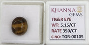 5.15/CT Tiger Eye with Govt. Lab Certificate-TGR00105